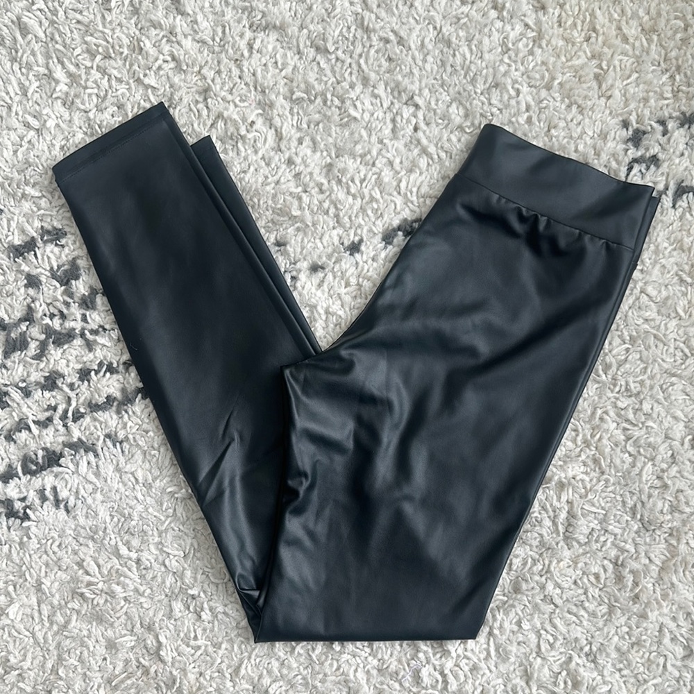 Urban Outfitters Black Faux Leather Leggings